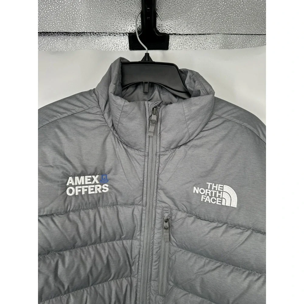 The North Face 550 Down Hybrid Jacket Mens Large Insulated Full‎ Zip Up Puffer